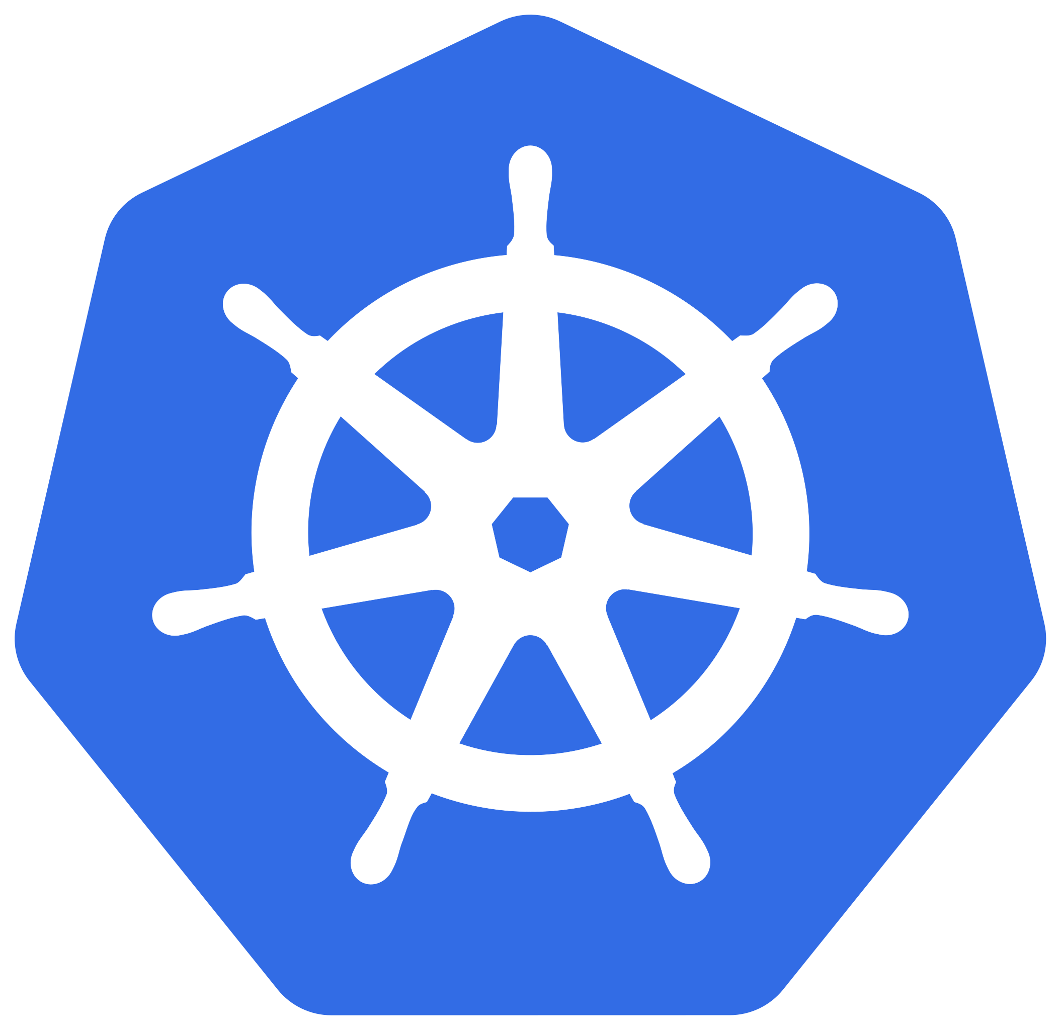 k8s logo
